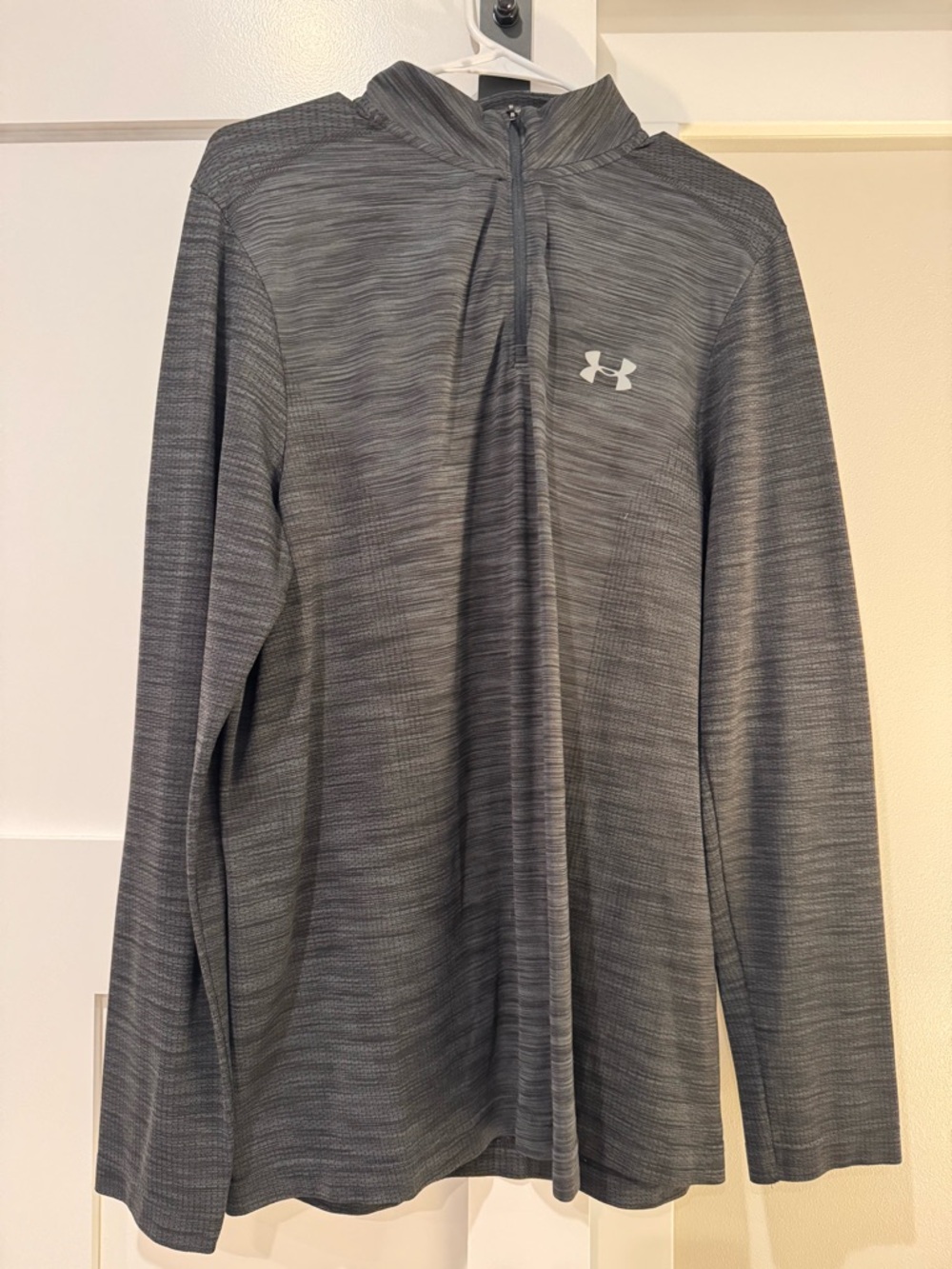 Under Armour Charcoal Heather 1/4 - Zip Pullover